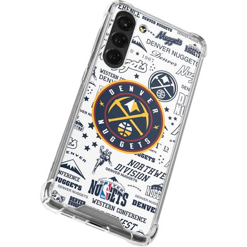 NBA Denver Nuggets Historic Blast Galaxy S23 Plus Clear Case