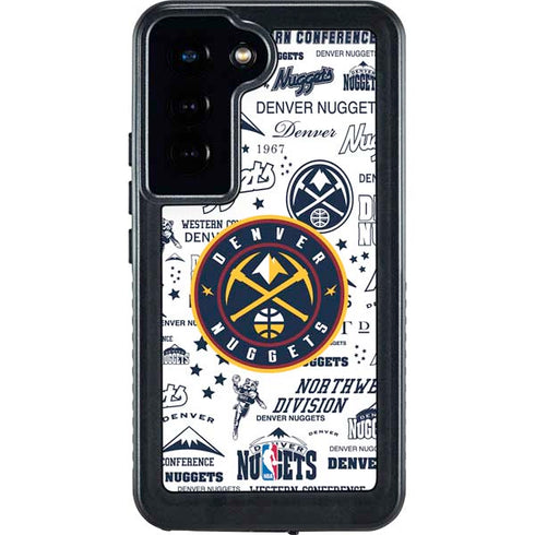 NBA Denver Nuggets Historic Blast Galaxy S23 Waterproof Case