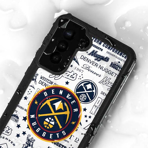 NBA Denver Nuggets Historic Blast Galaxy S23 Waterproof Case