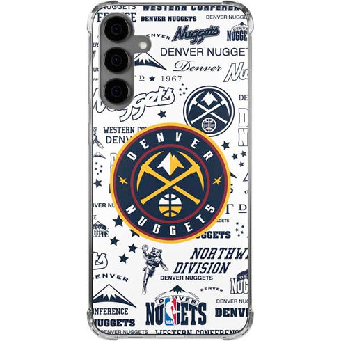 NBA Denver Nuggets Historic Blast Galaxy S24 Plus Clear Case