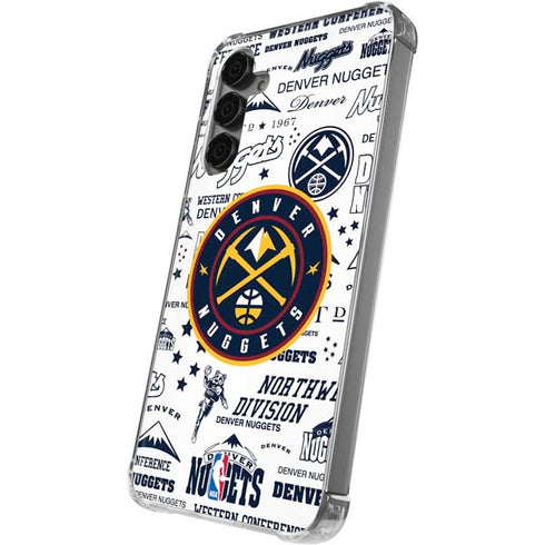 NBA Denver Nuggets Historic Blast Galaxy S24 Plus Clear Case
