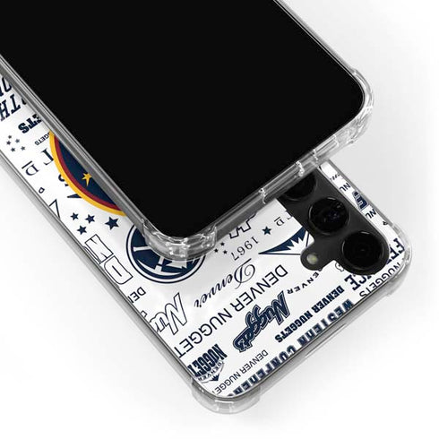 NBA Denver Nuggets Historic Blast Galaxy S24 Plus Clear Case