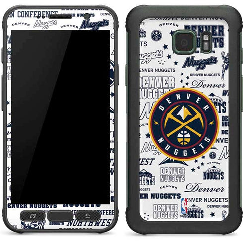 NBA Denver Nuggets Historic Blast Galaxy S7 Active Skin