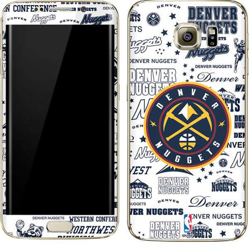 NBA Denver Nuggets Historic Blast Galaxy S7 Edge Skin
