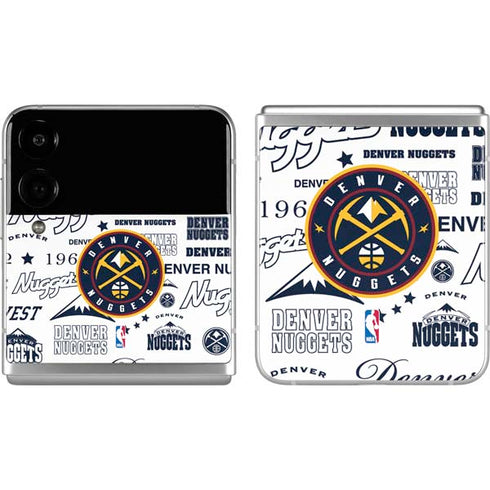 NBA Denver Nuggets Historic Blast Galaxy Z Flip4 5G Skin