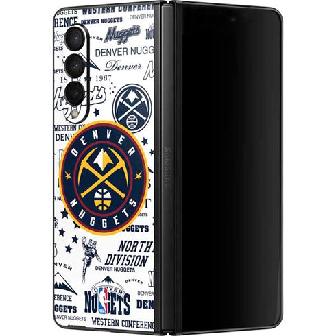 NBA Denver Nuggets Historic Blast Galaxy Z Fold3 5G Skin