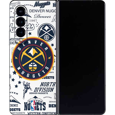 NBA Denver Nuggets Historic Blast Galaxy Z Fold4 5G Skin