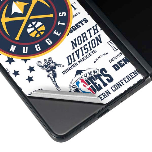 NBA Denver Nuggets Historic Blast Galaxy Z Fold4 5G Skin