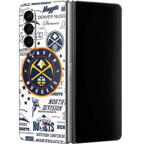 NBA Denver Nuggets Historic Blast Galaxy Z Fold4 5G Skin