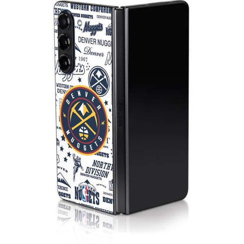 NBA Denver Nuggets Historic Blast Galaxy Z Fold5 5G Skin