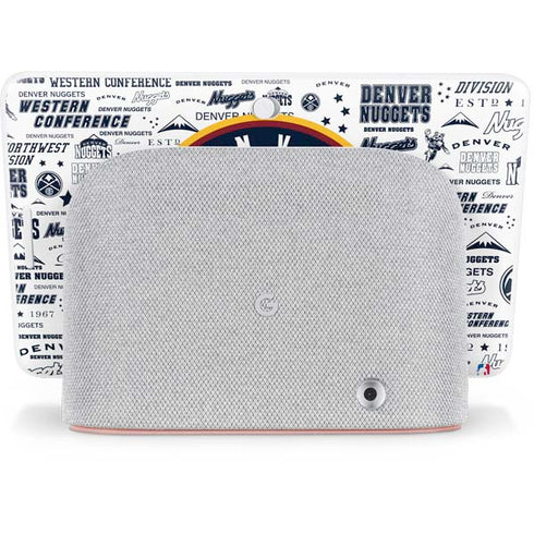 NBA Denver Nuggets Historic Blast Google Home Hub Skin