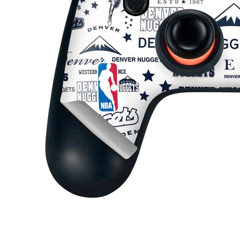 NBA Denver Nuggets Historic Blast Google Stadia Controller Skin