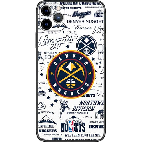 NBA Denver Nuggets Historic Blast iPhone 11 Pro Max Skin