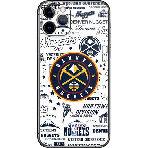 NBA Denver Nuggets Historic Blast iPhone 11 Pro Skin
