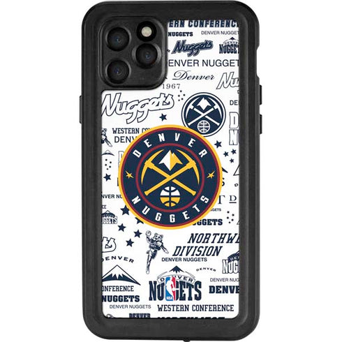 NBA Denver Nuggets Historic Blast iPhone 11 Pro Waterproof Case