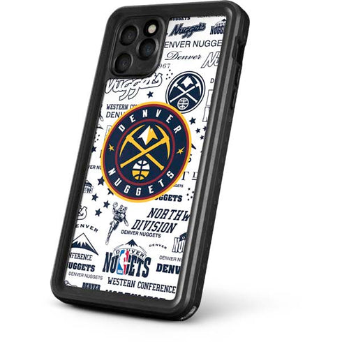 NBA Denver Nuggets Historic Blast iPhone 11 Pro Waterproof Case