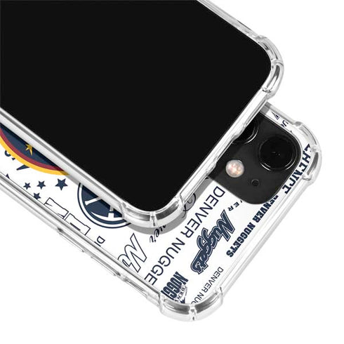 NBA Denver Nuggets Historic Blast iPhone 12 Mini Clear Case