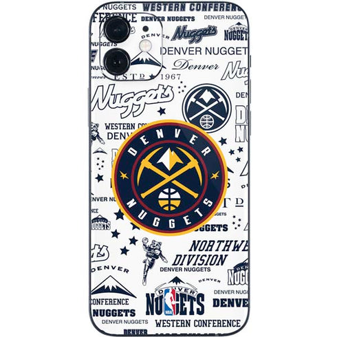 NBA Denver Nuggets Historic Blast iPhone 12 Mini Skin