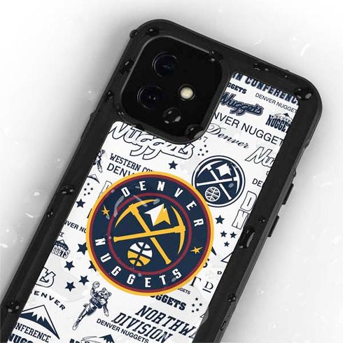NBA Denver Nuggets Historic Blast iPhone 12 Mini Waterproof Case