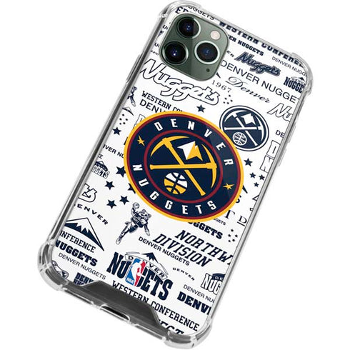 NBA Denver Nuggets Historic Blast iPhone 12 Pro Clear Case
