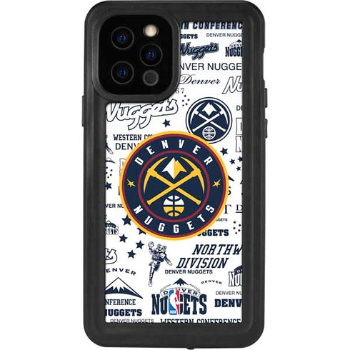 NBA Denver Nuggets Historic Blast iPhone 12 Pro Waterproof Case