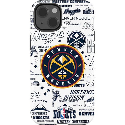 NBA Denver Nuggets Historic Blast iPhone 13 Impact Case