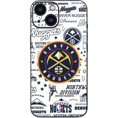 NBA Denver Nuggets Historic Blast iPhone 13 Mini Skin