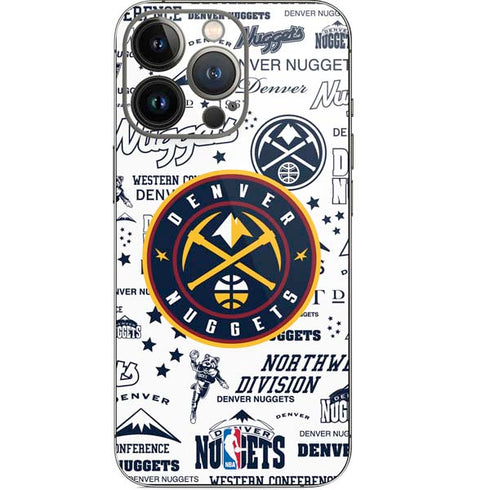 NBA Denver Nuggets Historic Blast iPhone 13 Pro Skin