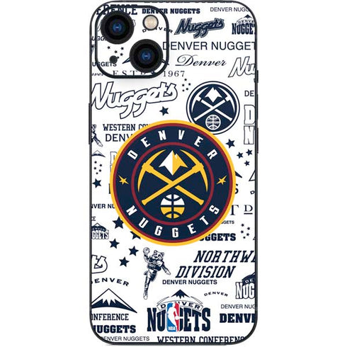 NBA Denver Nuggets Historic Blast iPhone 13 Skin