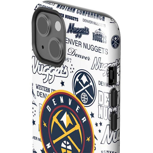 NBA Denver Nuggets Historic Blast iPhone 15 Plus Impact Case