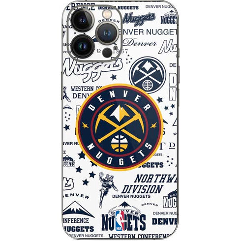 NBA Denver Nuggets Historic Blast iPhone 14 Pro Max Skin