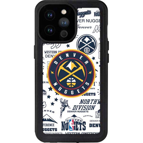 NBA Denver Nuggets Historic Blast iPhone 14 Pro Max Waterproof Case