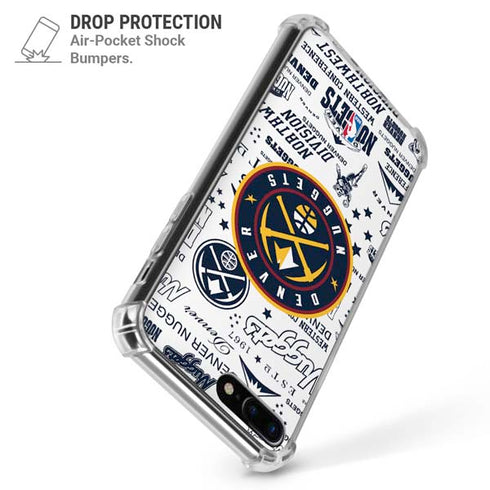 NBA Denver Nuggets Historic Blast iPhone 7/8 Plus Clear Case