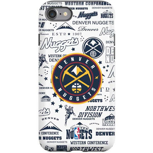 NBA Denver Nuggets Historic Blast iPhone SE (2nd & 3rd Gen) Pro Case