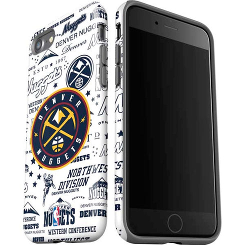 NBA Denver Nuggets Historic Blast iPhone SE (2nd & 3rd Gen) Pro Case