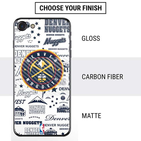 NBA Denver Nuggets Historic Blast iPhone SE (2nd & 3rd Gen) Skin