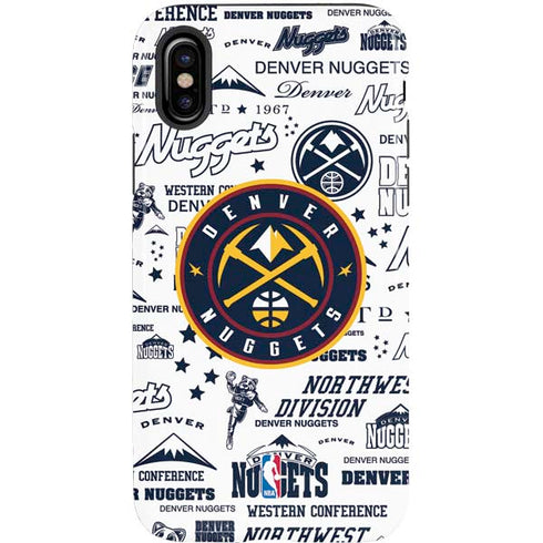 NBA Denver Nuggets Historic Blast iPhone X Pro Case