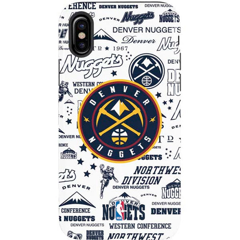 NBA Denver Nuggets Historic Blast iPhone XS Pro Case