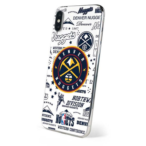 NBA Denver Nuggets Historic Blast iPhone XS Skin