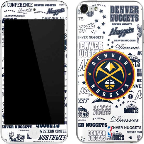 NBA Denver Nuggets Historic Blast Apple iPod Skin