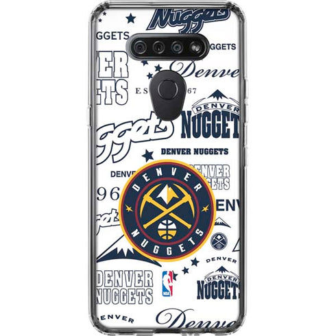 NBA Denver Nuggets Historic Blast LG K51/Q51 Clear Case