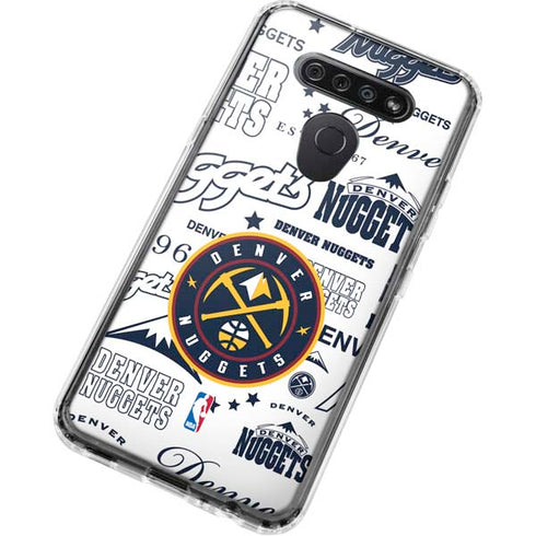 NBA Denver Nuggets Historic Blast LG K51/Q51 Clear Case