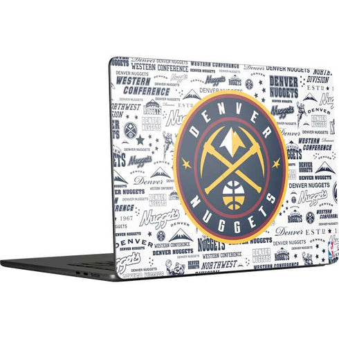 NBA Denver Nuggets Historic Blast MacBook Skins