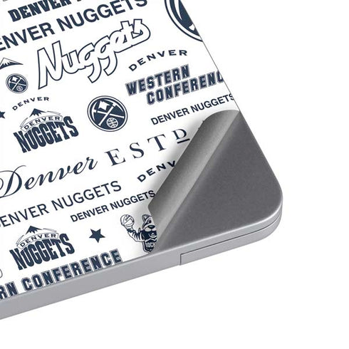 NBA Denver Nuggets Historic Blast MacBook Skins
