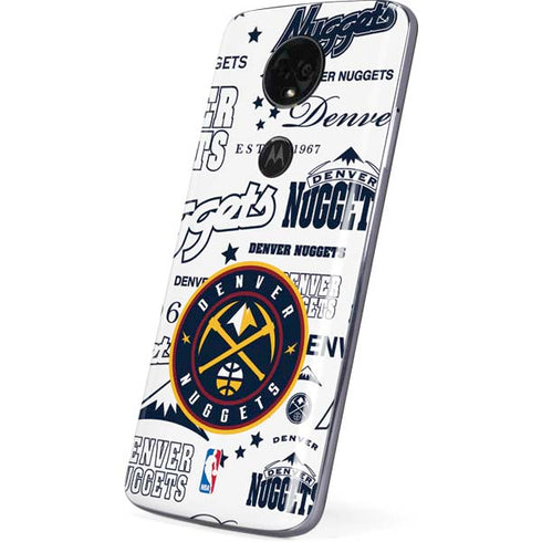 NBA Denver Nuggets Historic Blast Moto E5 Plus Skin