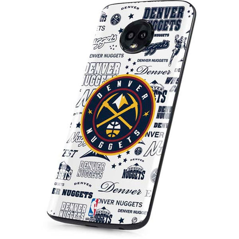 NBA Denver Nuggets Historic Blast Moto G6 Skin
