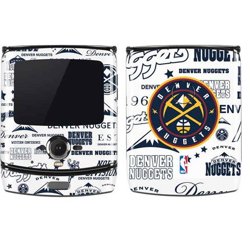 NBA Denver Nuggets Historic Blast Motorola RAZR Skin