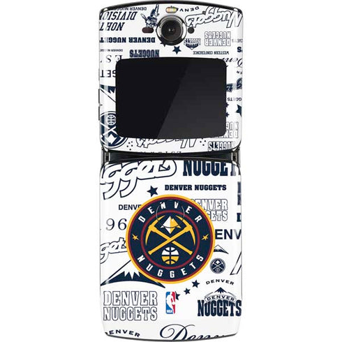 NBA Denver Nuggets Historic Blast Motorola RAZR Skin