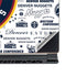 NBA Denver Nuggets Historic Blast MSI GS65 Stealth Laptop Skin