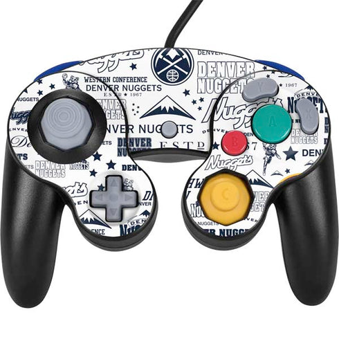 NBA Denver Nuggets Historic Blast Nintendo GameCube Controller Skin